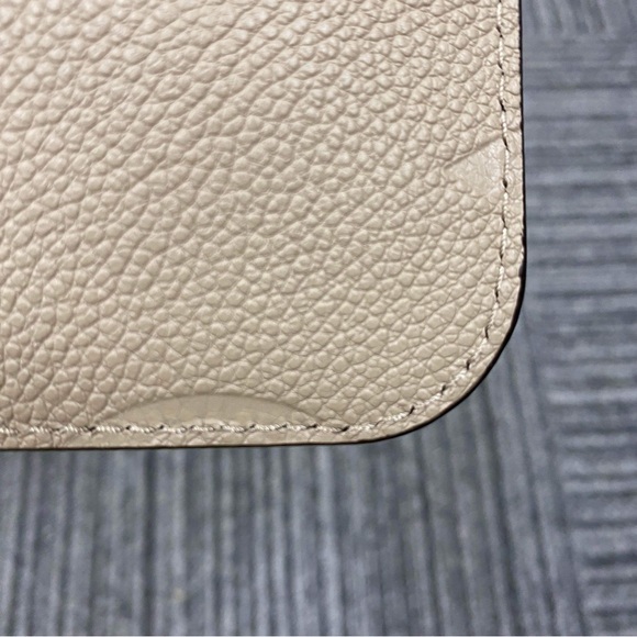 🎀 Louis Vuitton Turtle Dove Monogram Giant Empreinte Leather Neverfull Pochette - Picture 14 of 15